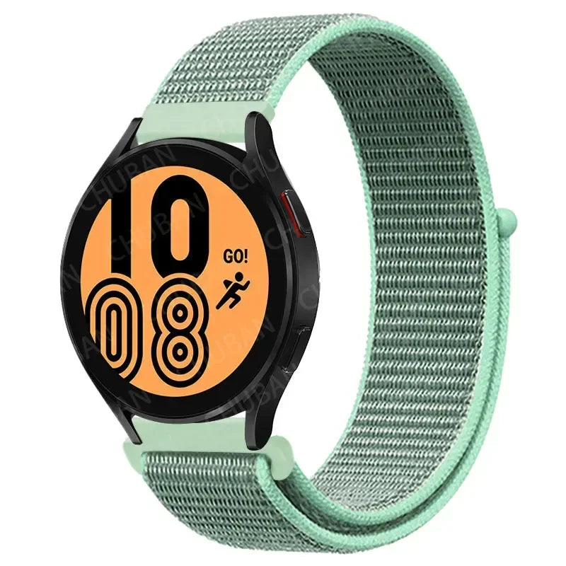 COROS Nylon Sport Loop Watch Band in Solid & Mixed Colors - Seafoam Green