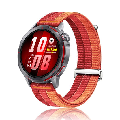 Powerful Red Garmin 18/20/22mm Quick Release Nylon Band with Slider