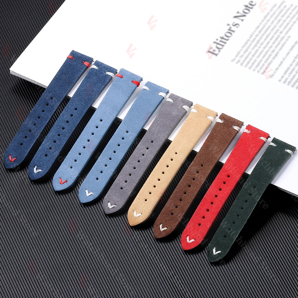 Garmin Suede Butterfly Clasp Band in all colors