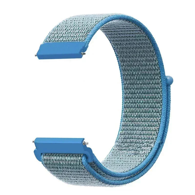 Polar Woven Nylon Hook-and-Loop Band – Acid Blue
