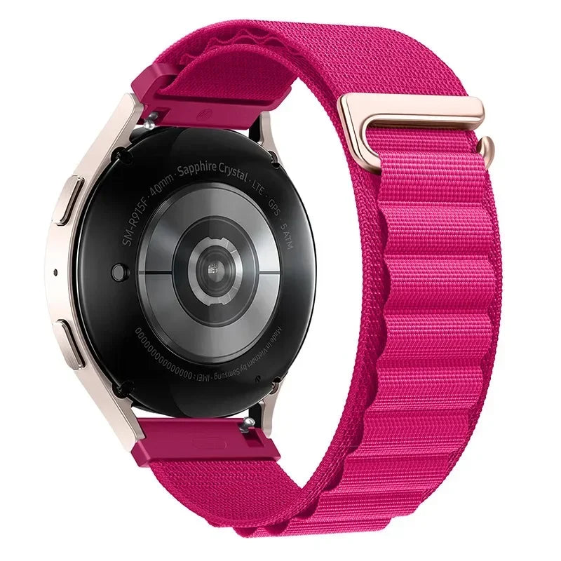Polar Alpine-Style Nylon Loop Band — Magenta