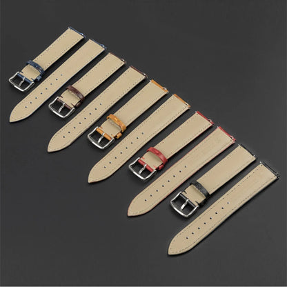 Garmin Ostrich-Pattern Leather Band — underside view