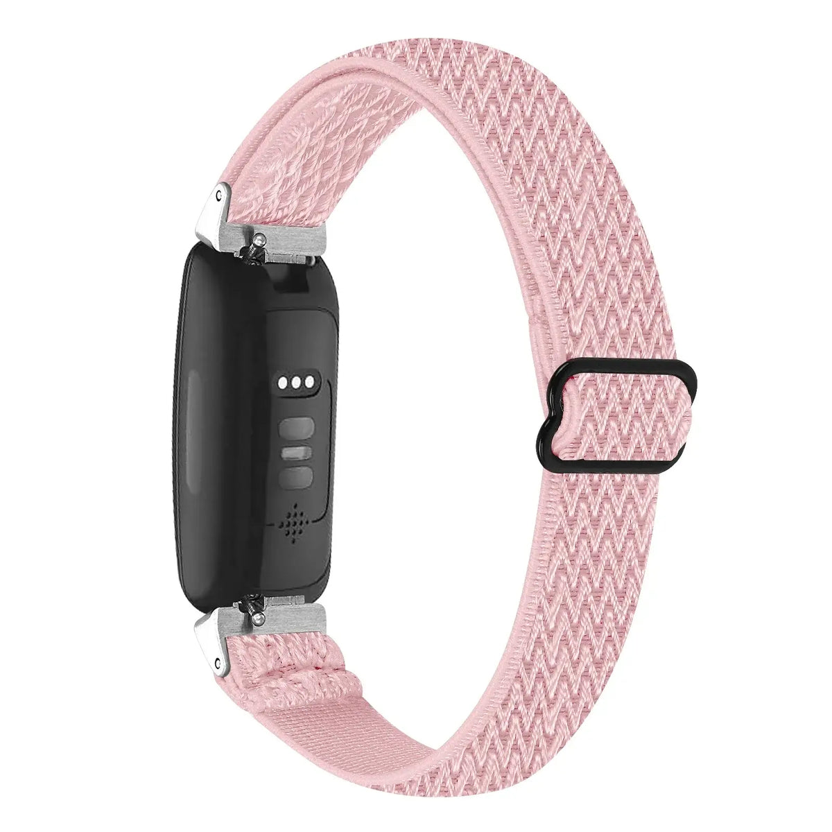 Fitbit Inspire Textured Stretch Nylon Loop Band - Pink