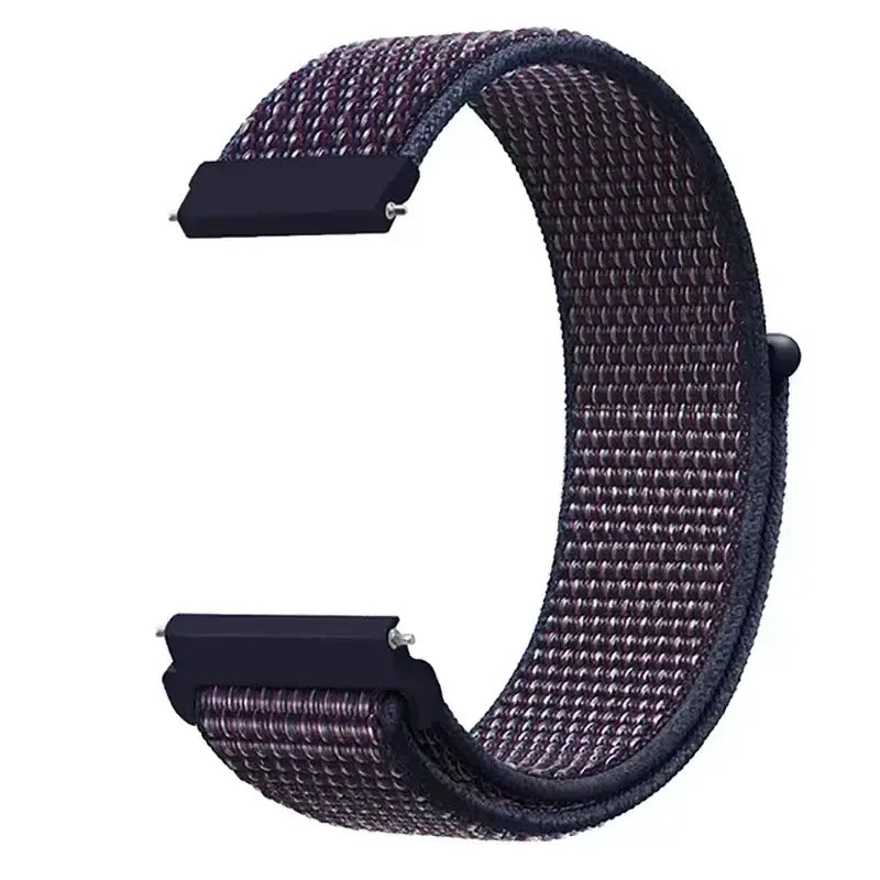 Amazfit Woven Nylon Hook-and-Loop Band — Indigo Purple