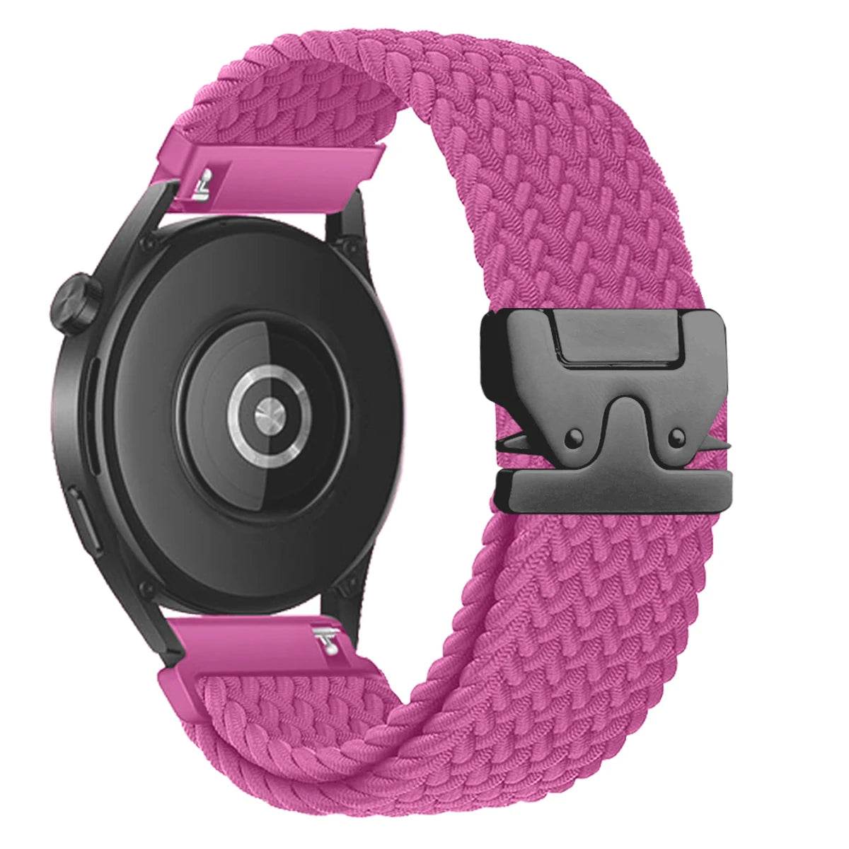 COROS Braided Nylon Watch Band with Parachute Clasp - Magenta