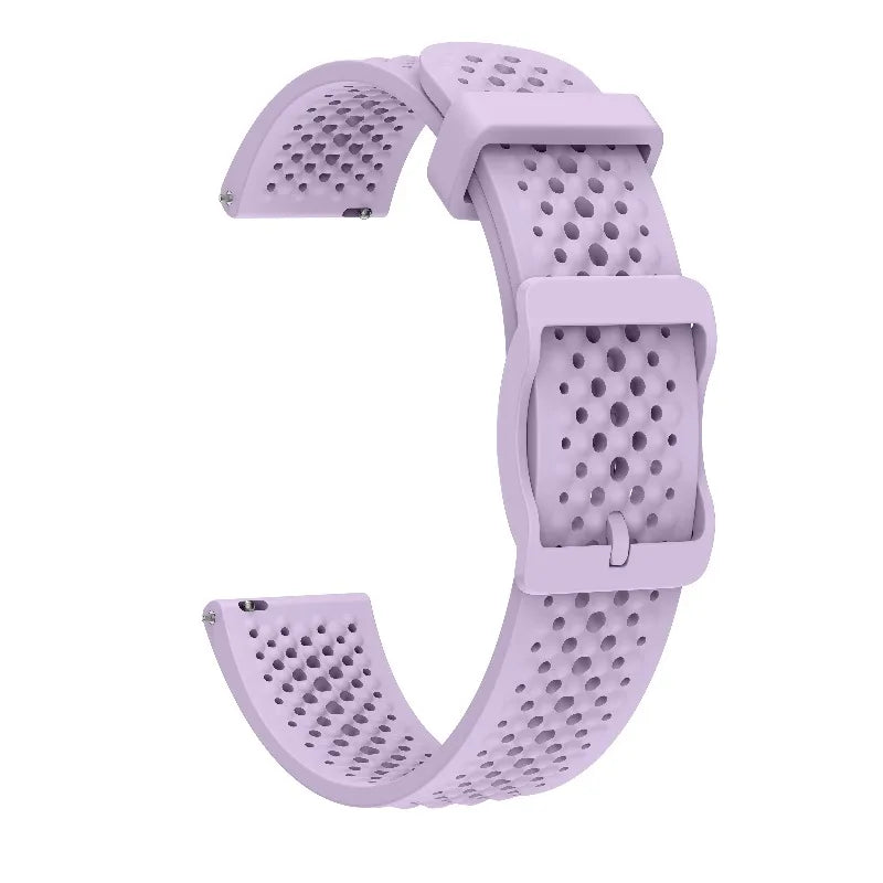 Garmin Lily 2 Perforated Silicone Band in Lavender