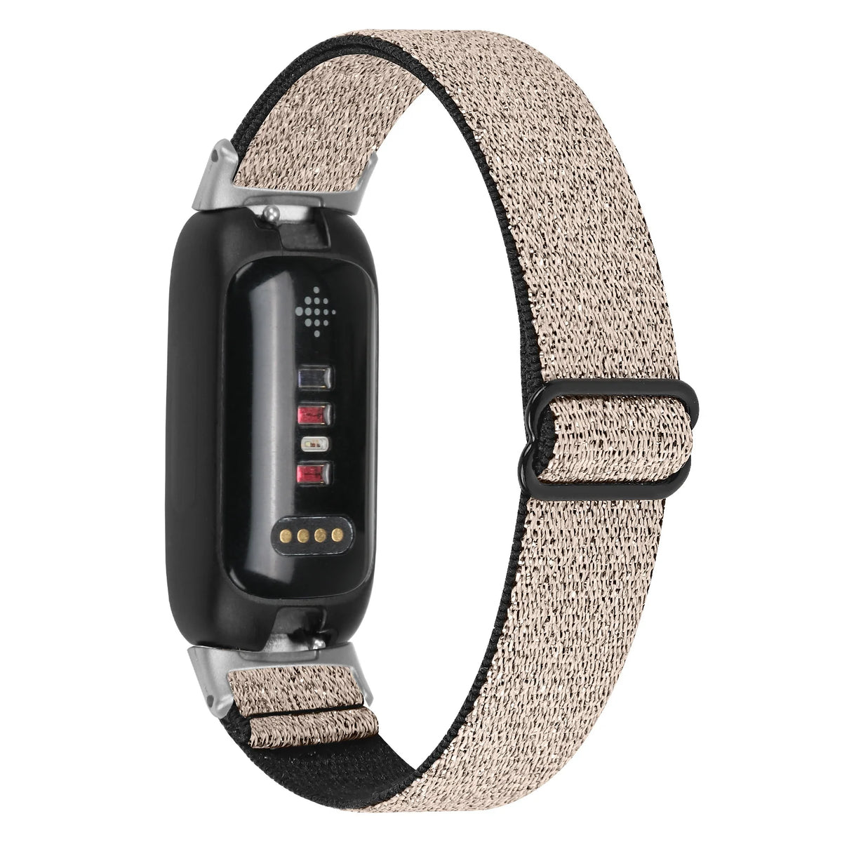 Fitbit Luxe Adjustable Stretch Nylon Band - Shimmer Gold