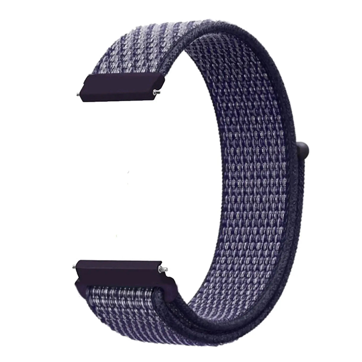 Amazfit Adjustable Nylon Sport Loop Band — Lavender / Navy