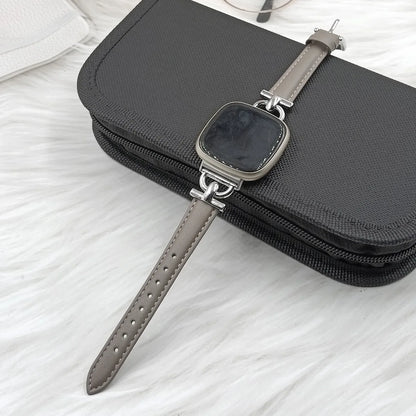 Fitbit Versa 4, Versa 3, Sense 2 and Sense Slim Leather Band, D-Link — product detail