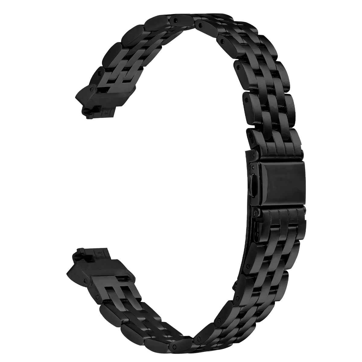 Fitbit Inspire 1/2/HR Slim Multi-Link Steel Band - Black