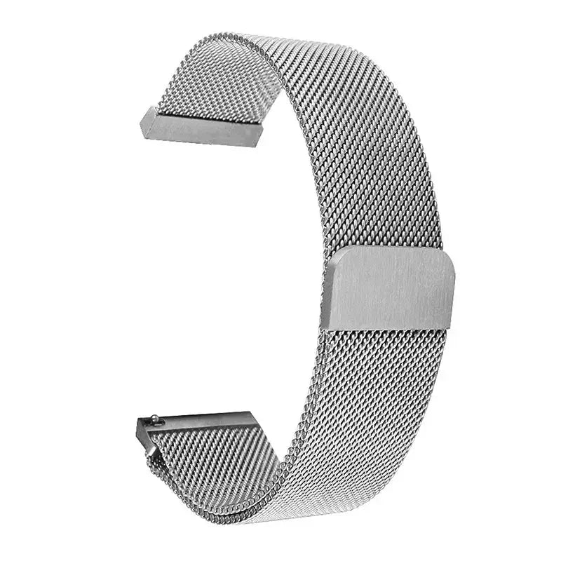 TicWatch Magnetic Stainless Steel Mesh Band - Silver