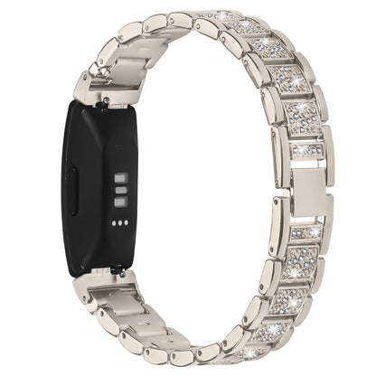 Starlight Fitbit Inspire 2, Inspire HR and Ace 3 Sparkling Panel Link Band