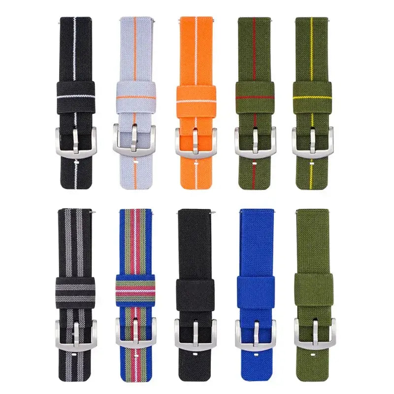 Suunto Woven Nylon Band with Fabric Keepers - Available nylon colors and patterns