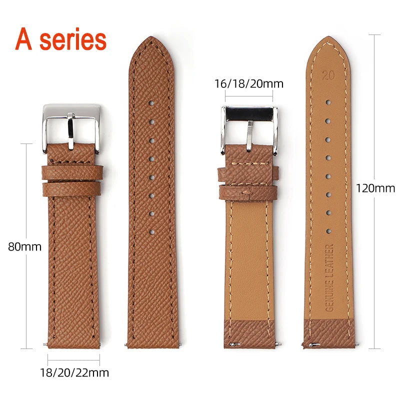 Garmin Epsom Leather Band — strap dimensions