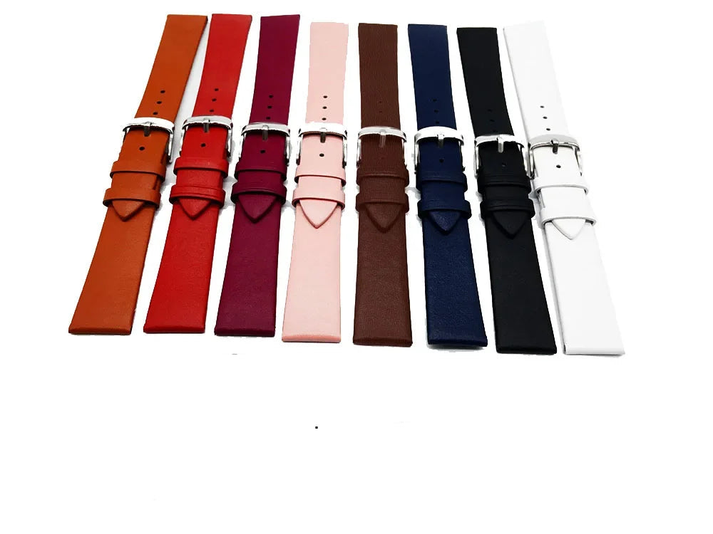 Classic Leather Band for Motorola Moto — Leather strap color assortment