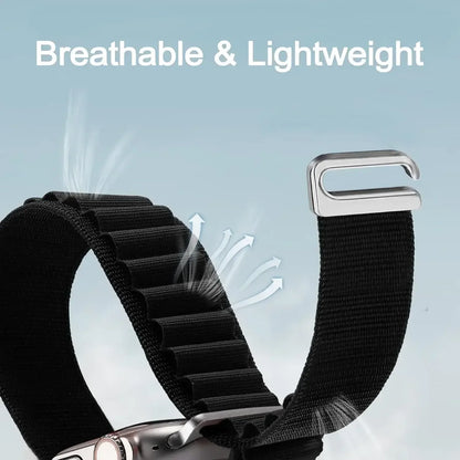 Fitbit Versa 4, Versa 3, Sense 2 and Sense Alpine Loop Nylon Band — product detail