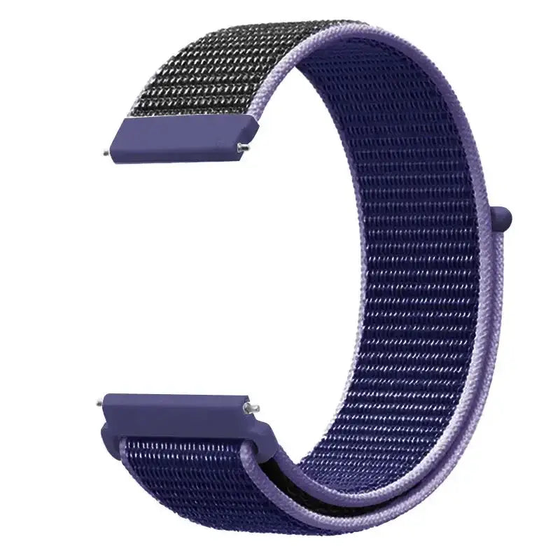 Amazfit Adjustable Nylon Sport Loop Band — Black / Indigo