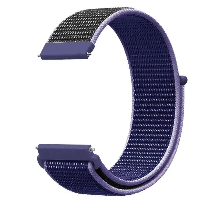 Motorola Moto Adjustable Nylon Sport Loop Band — Black / Indigo