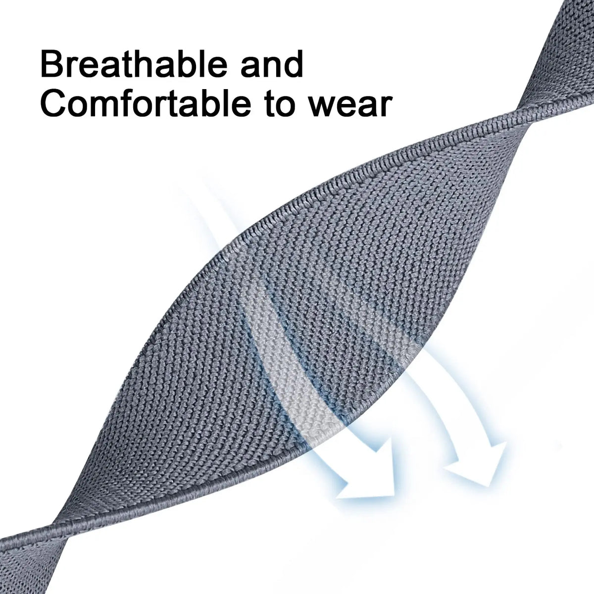 Illustration of woven stretch nylon fabric for Apple Watch