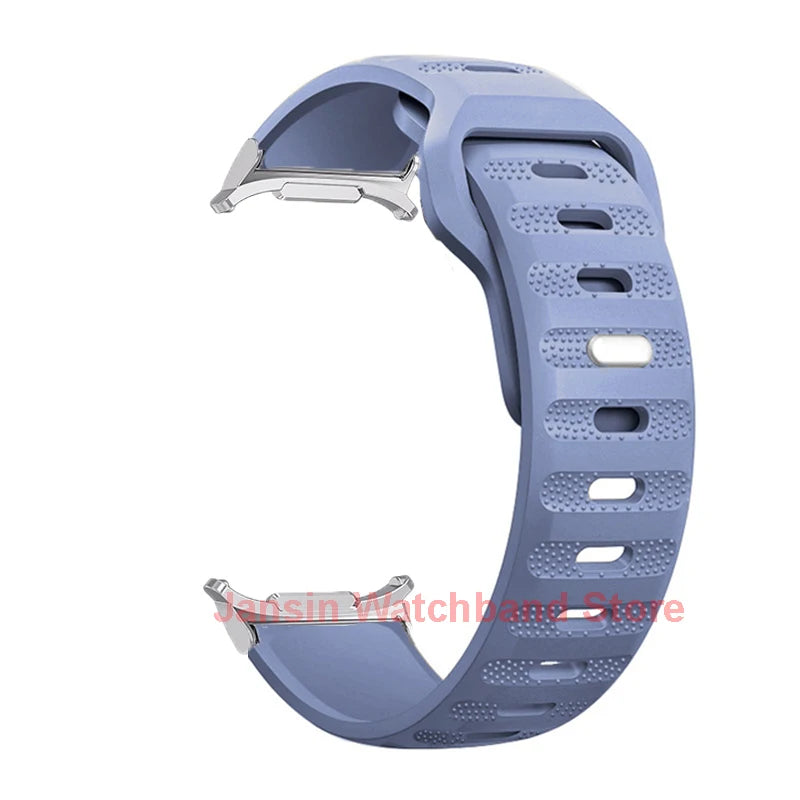 Samsung Galaxy Silicone Sport Watch Band - Ultra/Ultra2 Replacement in Ice Blue color, durable silicone design for active lifestyles.
