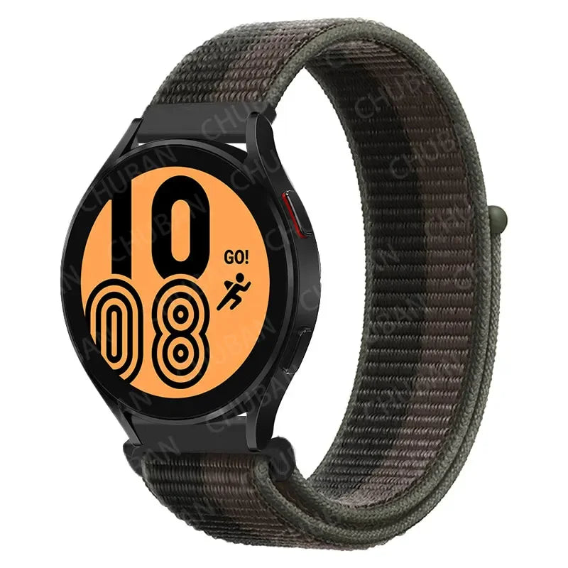 COROS Nylon Sport Loop Watch Band in Solid & Mixed Colors - Charcoal Mix