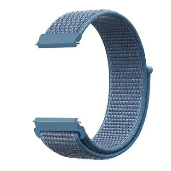 Motorola Moto Woven Nylon Hook-and-Loop Band — Cape Blue