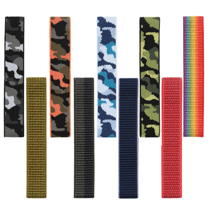 Garmin QuickFit 22/26mm Soft Nylon Hook-and-Loop Sport Band — product detail