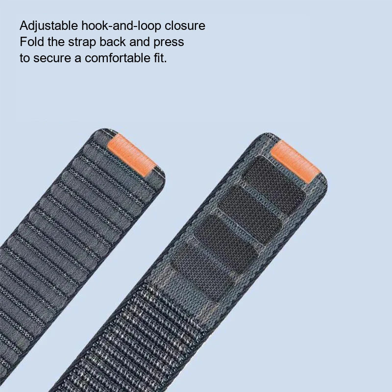 Garmin QuickFit 20/22/26mm Lightweight Nylon Loop Band — design detail