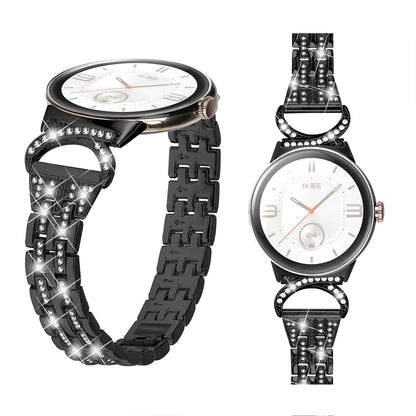 Google Pixel Watch 5, 4 and 3 41mm Rhinestone Bead Bracelet Band — material detail