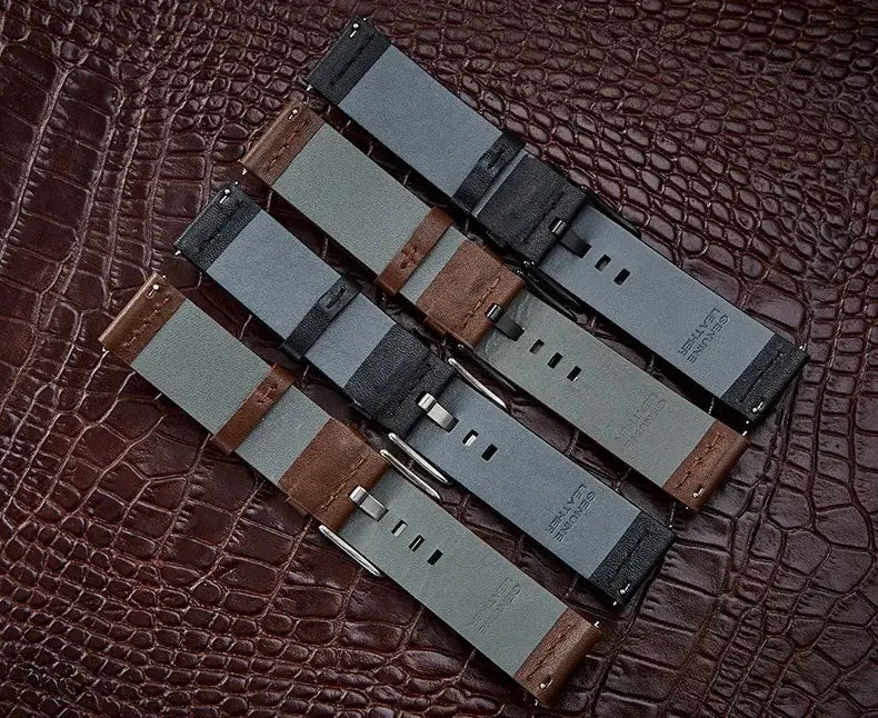 Leather strap underside — BandsCo Straps