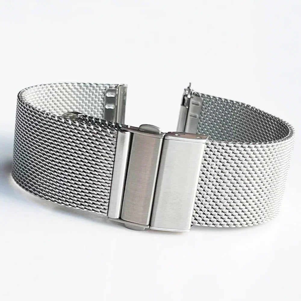 Garmin Milanese Mesh Band in silver
