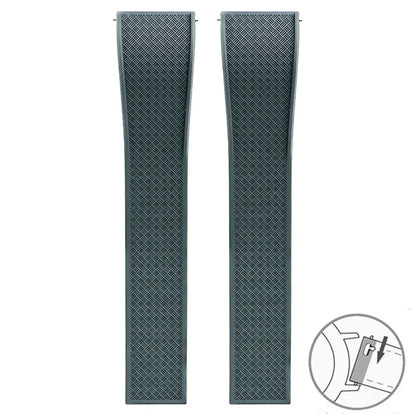 Garmin FKM Rubber Band — strap in gray
