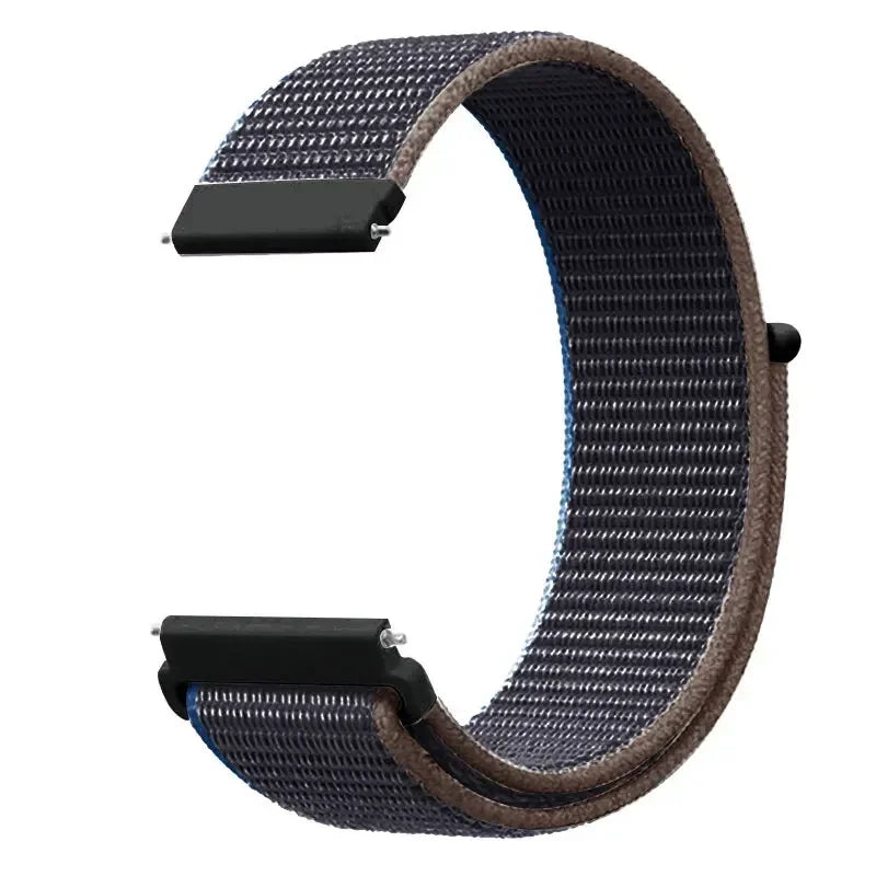 COROS Adjustable Nylon Loop Watch Band in Colors & Camo - Charcoal