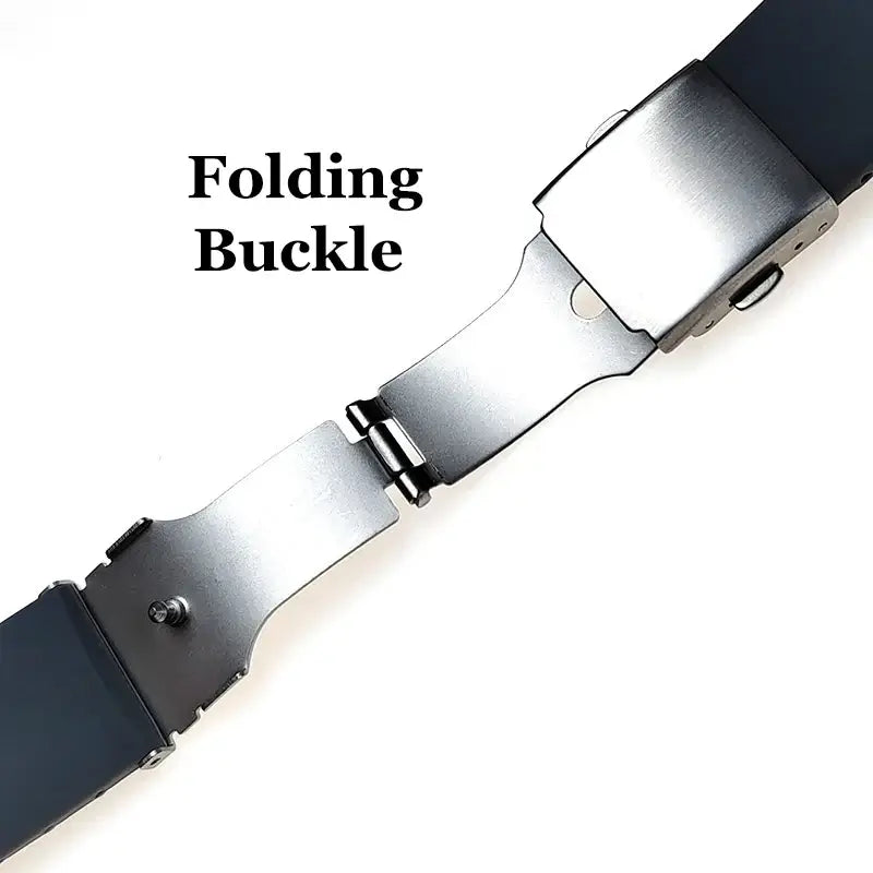 Suunto Trim-to-Fit Silicone Clasp Band - Open folding clasp