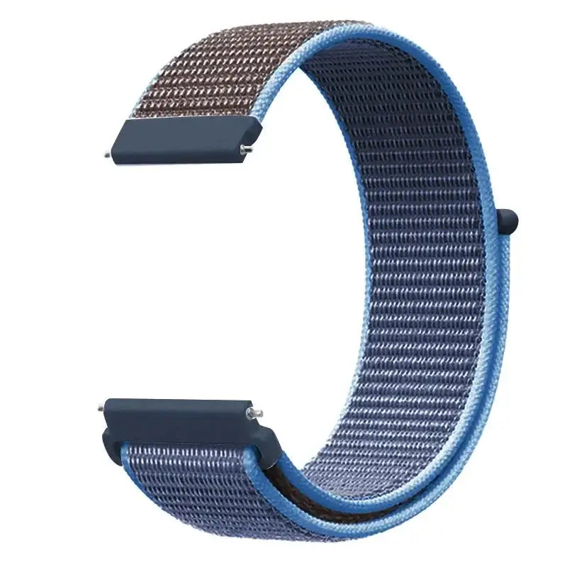 Amazfit Adjustable Nylon Sport Loop Band — Sea Wave Blue
