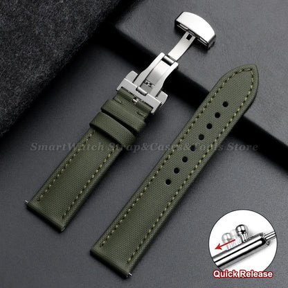 Garmin Sailcloth Band in Green