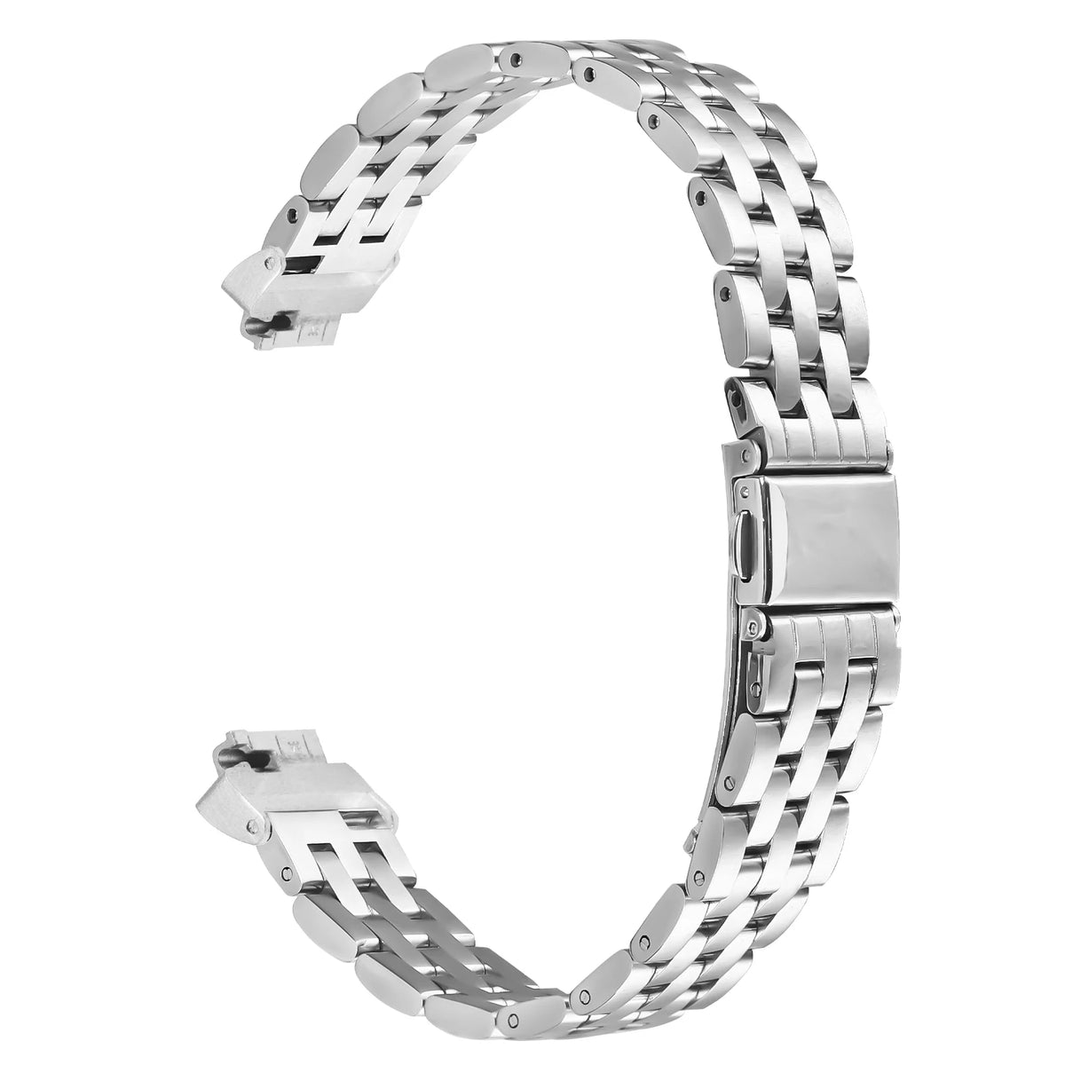 Fitbit Inspire 1/2/HR Slim Multi-Link Steel Band - Silver
