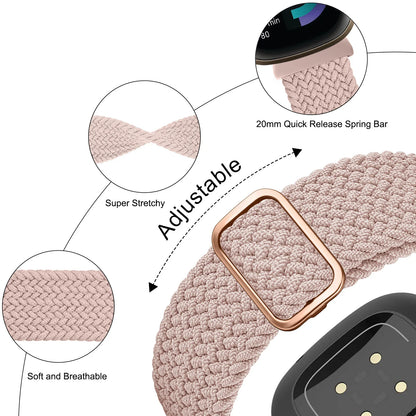 Fitbit Versa 4, Versa 3, Sense 2 and Sense Stretch Braided Loop Band — product detail
