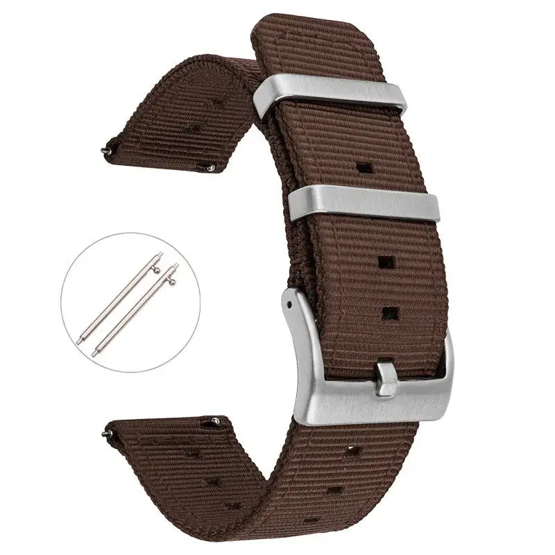 Suunto Nylon Band with Twin Metal Keepers - Brown