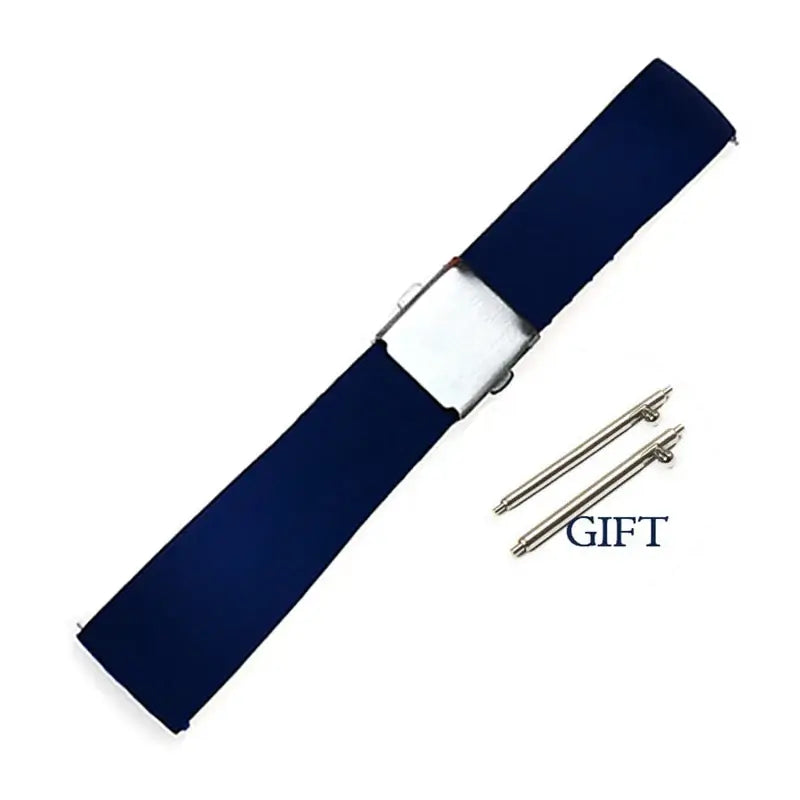 Suunto Trim-to-Fit Silicone Clasp Band - Navy Blue
