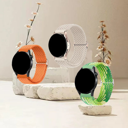 Garmin Braided Stretch Loop Band 3-Pack in Orange, Starlight & Green Mix