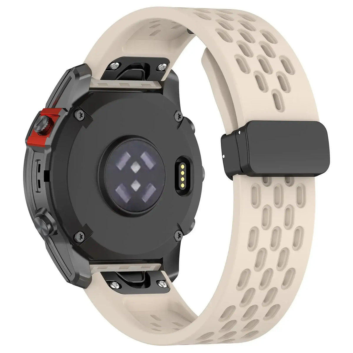 Garmin QuickFit Perforated Silicone Band in Ivory