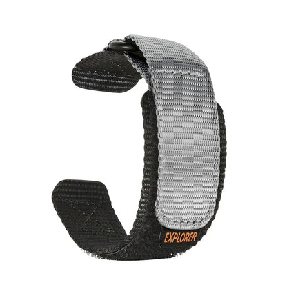 Garmin Hook-and-Loop Nylon Sport Band in Gray