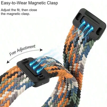 Fitbit Versa 4, 3, 2 and Sense 2 Braided Nylon Band, Magnetic Clasp — product detail