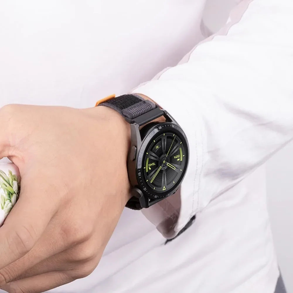 COROS Nylon Trail & Alpine Loop Watch Band - Nylon loop shown on wrist