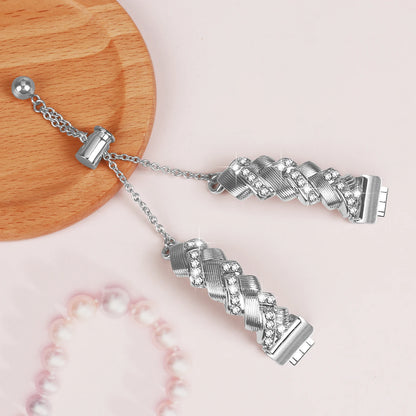 Fitbit Inspire 2, Inspire HR and Ace 3 Sparkling Chain Bracelet Band — band detail