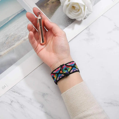 Google Pixel Watch 5, 4 and 3 41mm Elastic Nylon Band, 31 Patterns — design detail