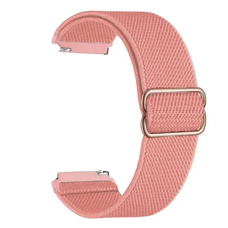 Amazfit Nylon Loop Band with Adjustable Slider — Peach Pink