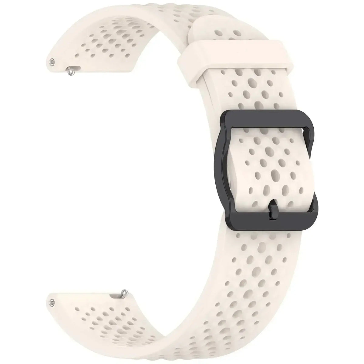 Perforated Silicone Buckle Band for Amazfit – Starlight