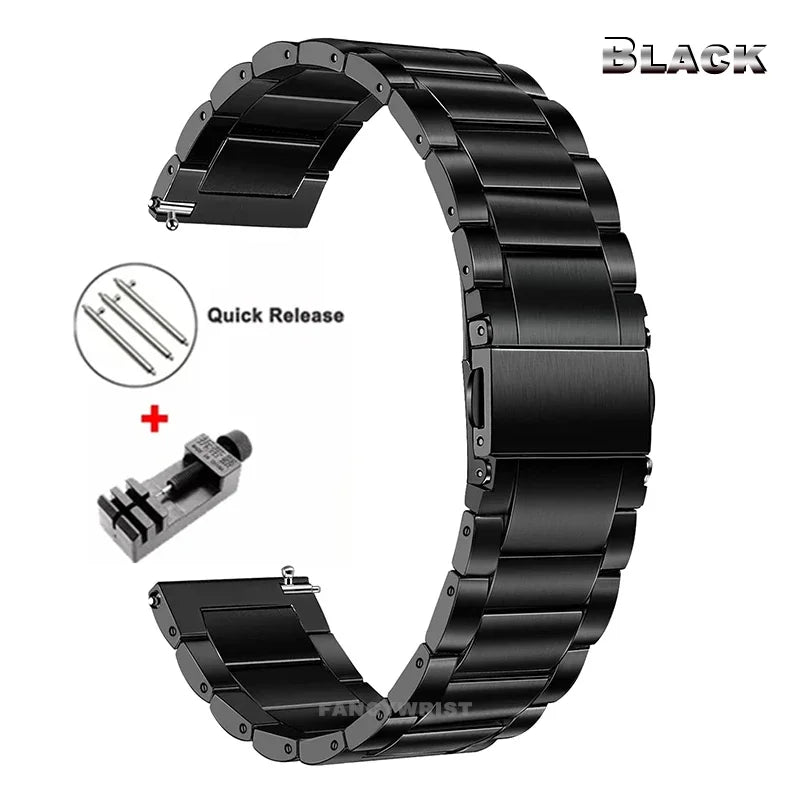 Garmin Titanium Link Bracelet in Black